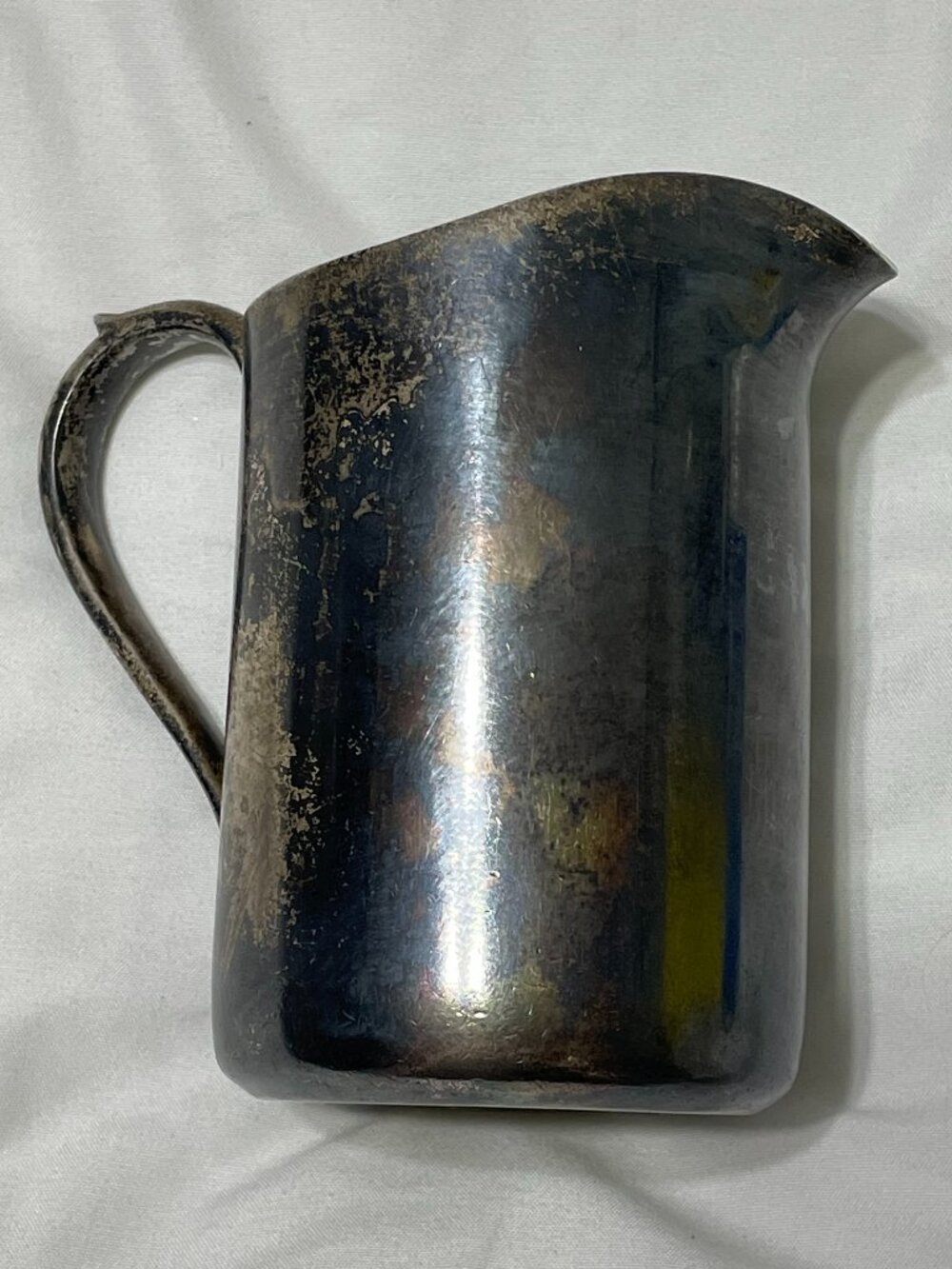 Antique 1930s Alexander Scott Glasgow Art Deco Silver Plated Creamer Pitcher
